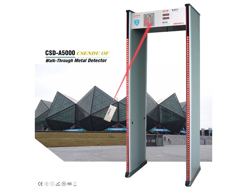 CSD-A5000室內高檔遙控LED型安檢門