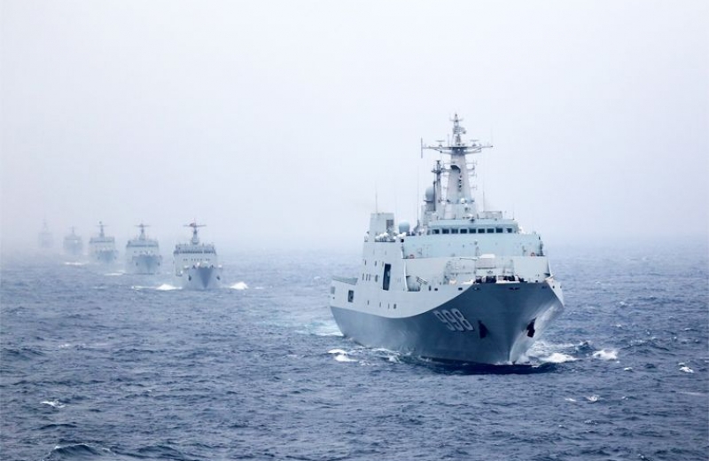 南海艦隊使用中神盾安檢機